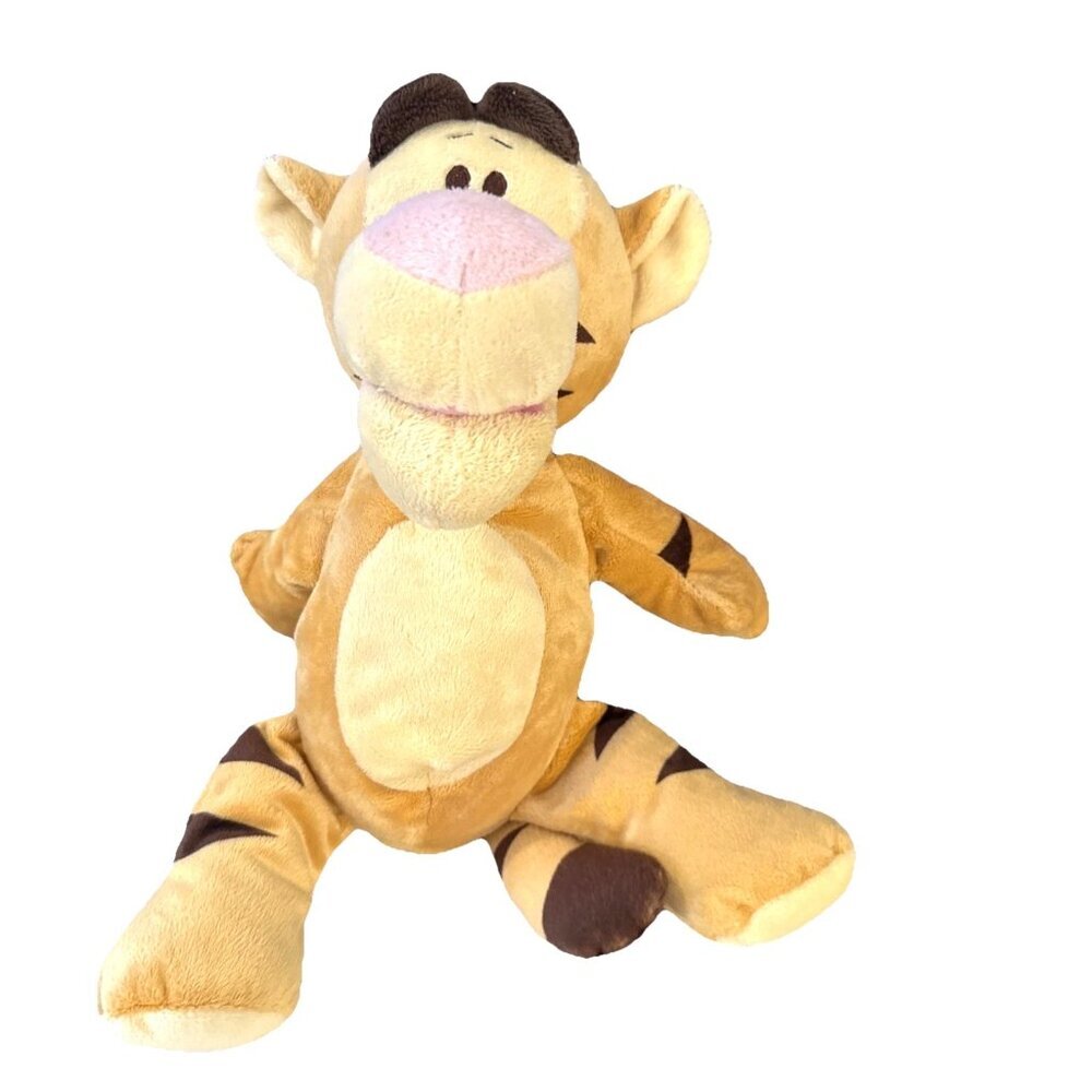 Disney Baby Tigger Plush Stuffed Animal Rattle Crinkle Ears Stuffy Winnie Pooh